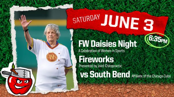 June 3, 2023 Fort Wayne Tincaps Celebrate AAGPBL