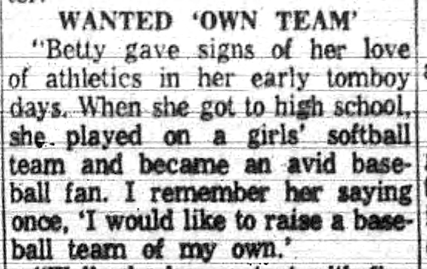 Interview with Betty’s mother, Nellie Wright. Anderson Daily Bulletin
(Anderson, IN, 17 October 1961)