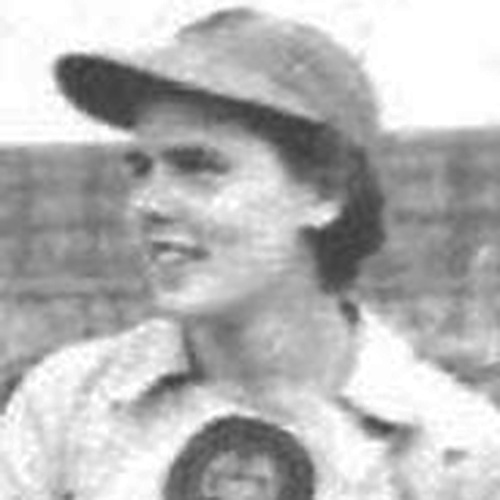 Rockford Peaches hat that was worn during the inaugural 1943 season through  1944. - All American Girls Professional Baseball League Players  Association